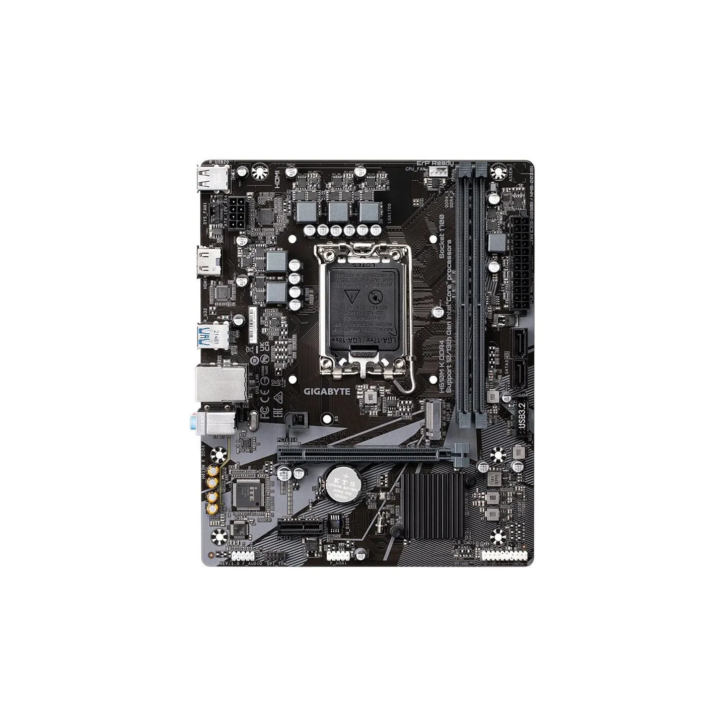 Gigabyte H610M K DDR4 LGA1700 mATX MB