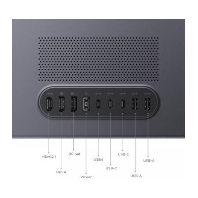 Lenovo YOGA PRO 27UD-10 26.5" QD-OLED (3840X2160) 120HZ/250NITS/0.03MS/99% SRGB, 99% DCI-P3, 96% ADOBE® RGB/MODULAR CAMERA WITH 