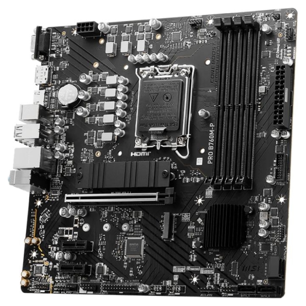 MSI PRO B760M-P LGA 1700 4xDDR5 mATX MB