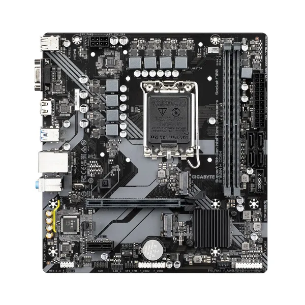 Gigabyte | B760M H DDR4 1.0 M/B | Processor family Intel | Processor socket LGA1700 | DDR4 DIMM | Memory slots 2 | Supported har