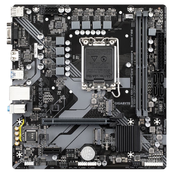 Gigabyte B760M H DDR4 LGA1700 mATX MB