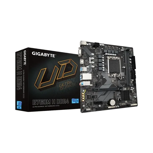 Gigabyte B760M H DDR4 LGA1700 mATX MB