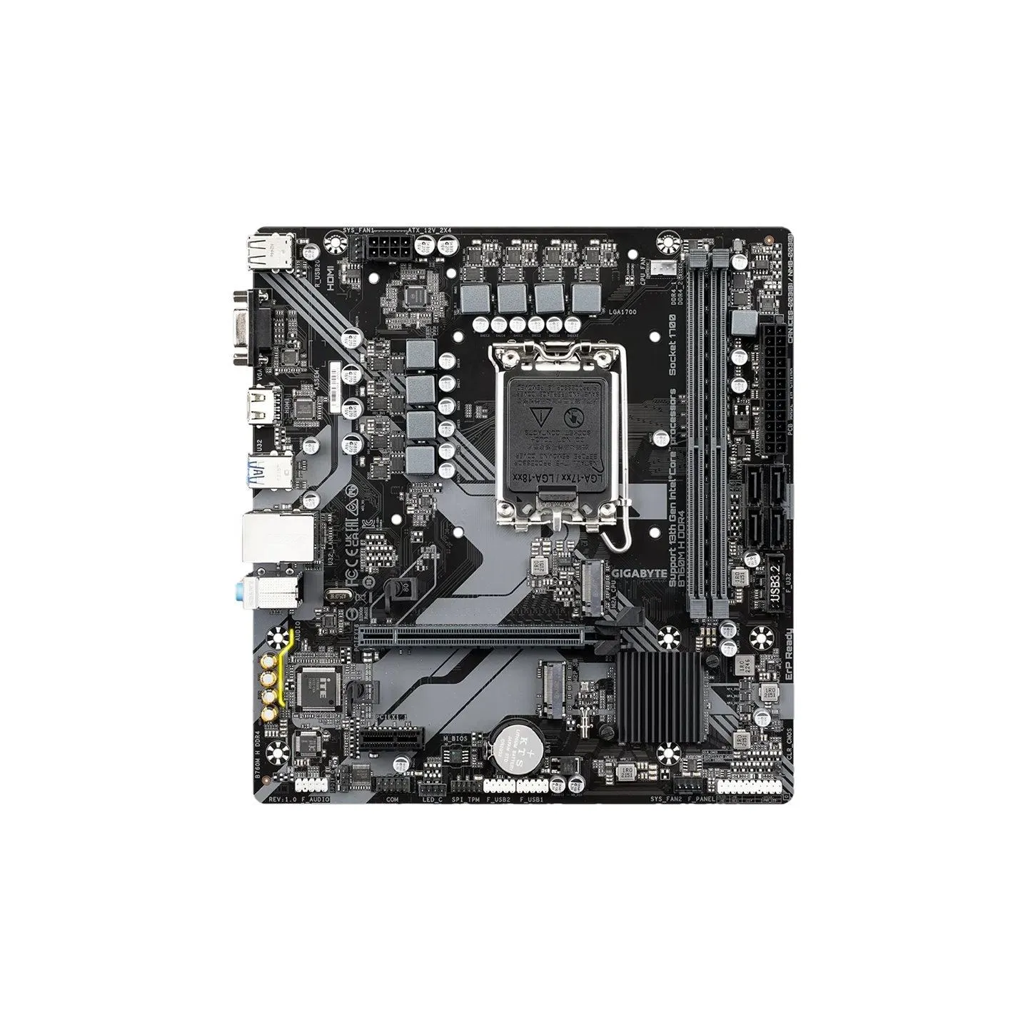 Gigabyte B760M H DDR4 LGA1700 mATX MB