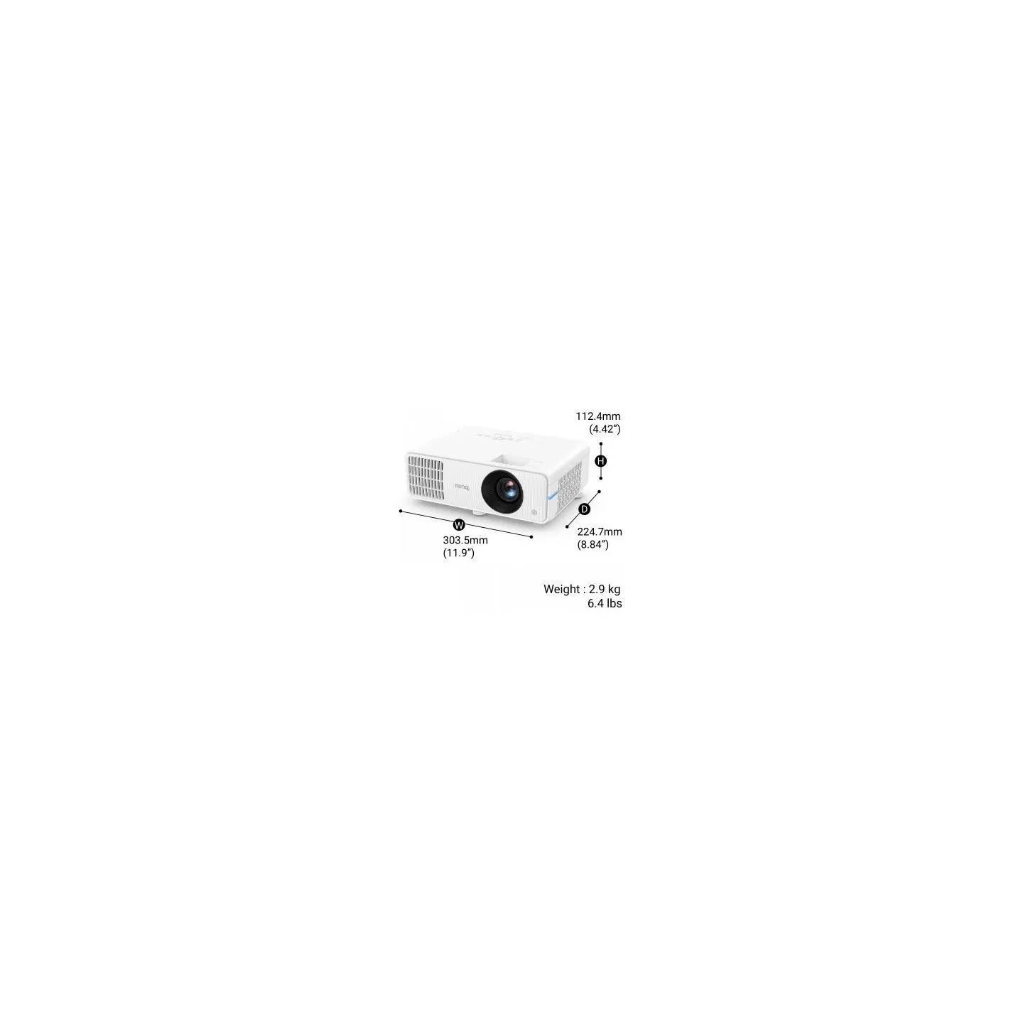 Benq LH650 4000ANSI FHD 1.15-1.5 LASER DLP