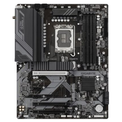 Gigabyte Z790 D AX | Processor family Intel | Processor socket LGA1700 | DDR5 | Supported hard disk drive interfaces SATA, M.2 |