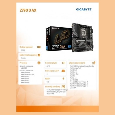 Gigabyte Z790 D AX LGA1700 MB
