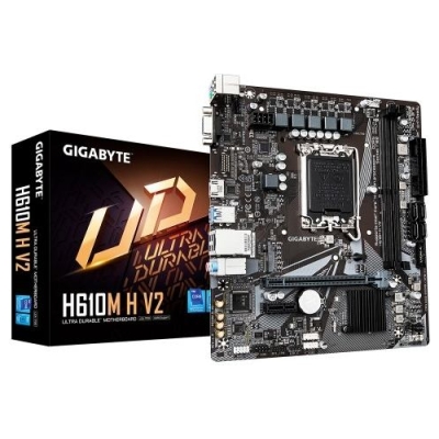 Gigabyte Motherboard H610M H V2 s1700 2DDR5 HDMI/DSUB M.2 mATX
