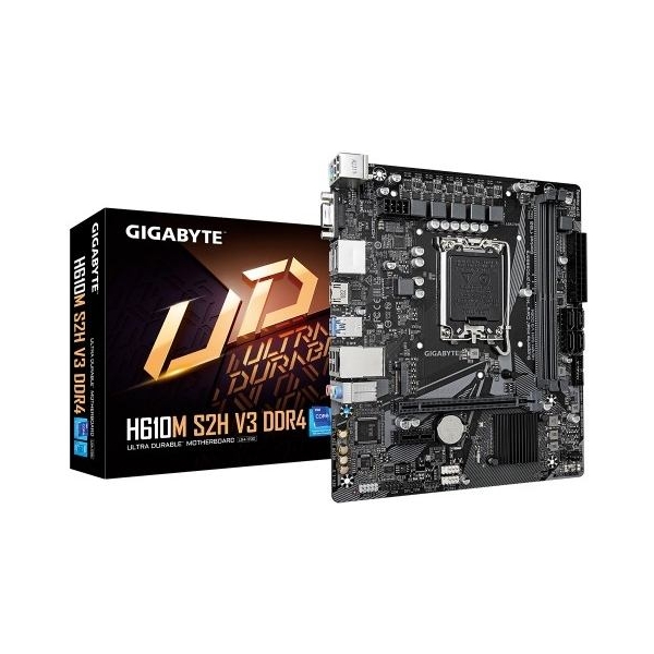Gigabyte Motherboard S2H V3 DDR4 s1700 2DDR4 DP/HDMI M.2 mATX