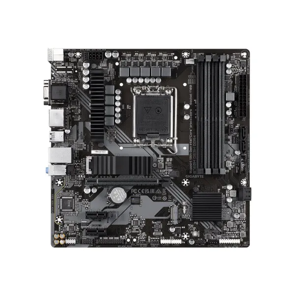 Gigabyte B760M D3HP DDR4 | Processor family Intel | Processor socket LGA1700 | DDR4 | Supported hard disk drive interfaces M.2,