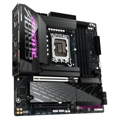 Gigabyte B860M AORUS ELITE WIFI6E | Processor family Intel | Processor socket LGA1851 | DDR5 | Supported hard disk drive interfa