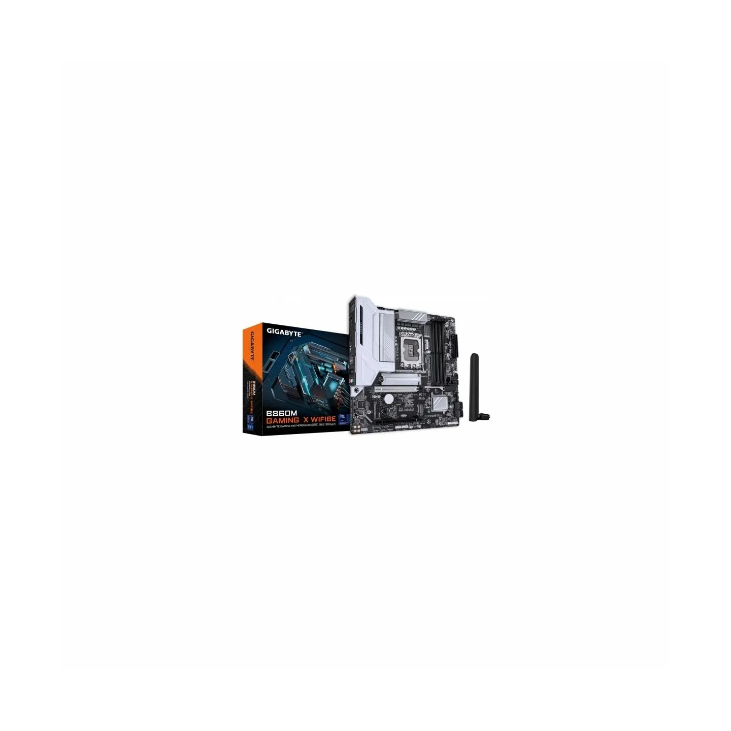 Gigabyte B860M GAMING X WIFI6E | Processor family Intel | Processor socket LGA1851 | DDR5 | Supported hard disk drive interfaces