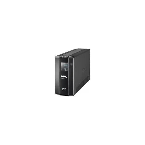 APC BACK UPS PRO BR 650VA, 6 OUTLETS, AVR, LCD INTERFACE