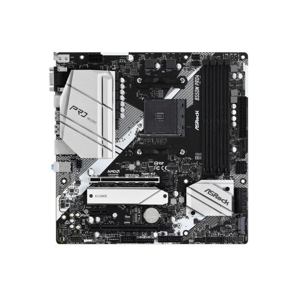 Asrock Motherboard B550M Pro4 AM4 4DDR4 HDMI/DP/D-SUB M.2 mATX