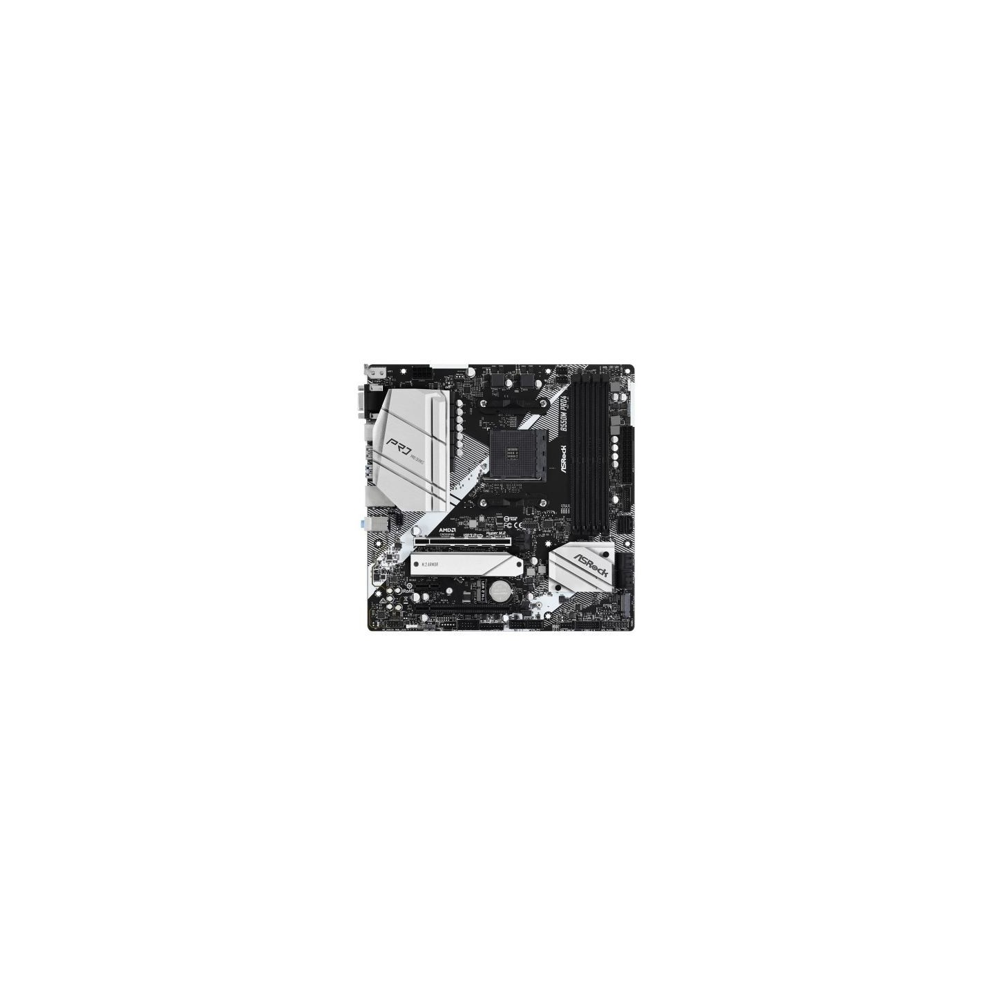 Asrock Motherboard B550M Pro4 AM4 4DDR4 HDMI/DP/D-SUB M.2 mATX