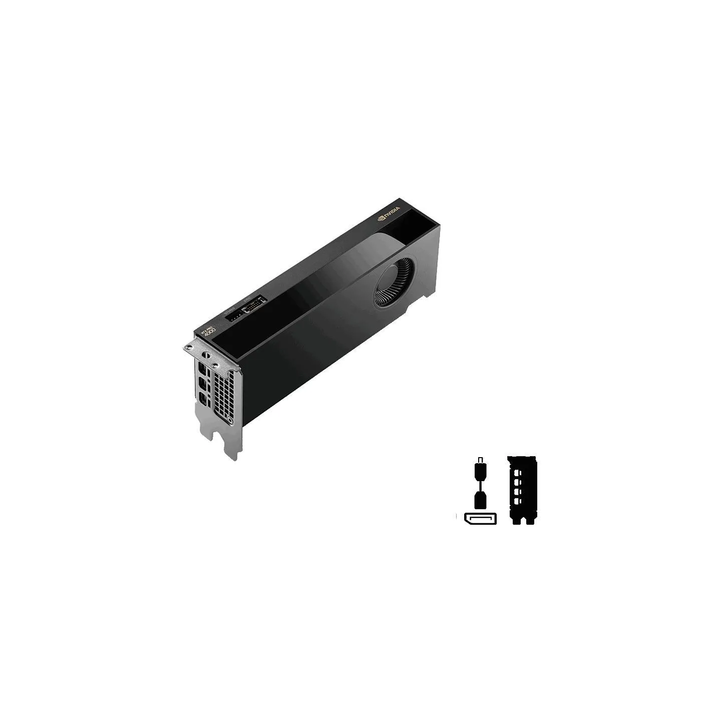 PNY Graphics Card|PNY|NVIDIA|RTX PRO 4000|24 GB|GDDR7|192 bit|PCI Express x8 5.0|Active|VCNRTXPRO4000LP-PB