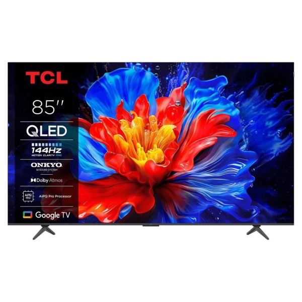 TCL TV Set|TCL|85 "|4K Ultra HD|3840 x 2160 pixels|Flat|16:9|QLED|85P89K