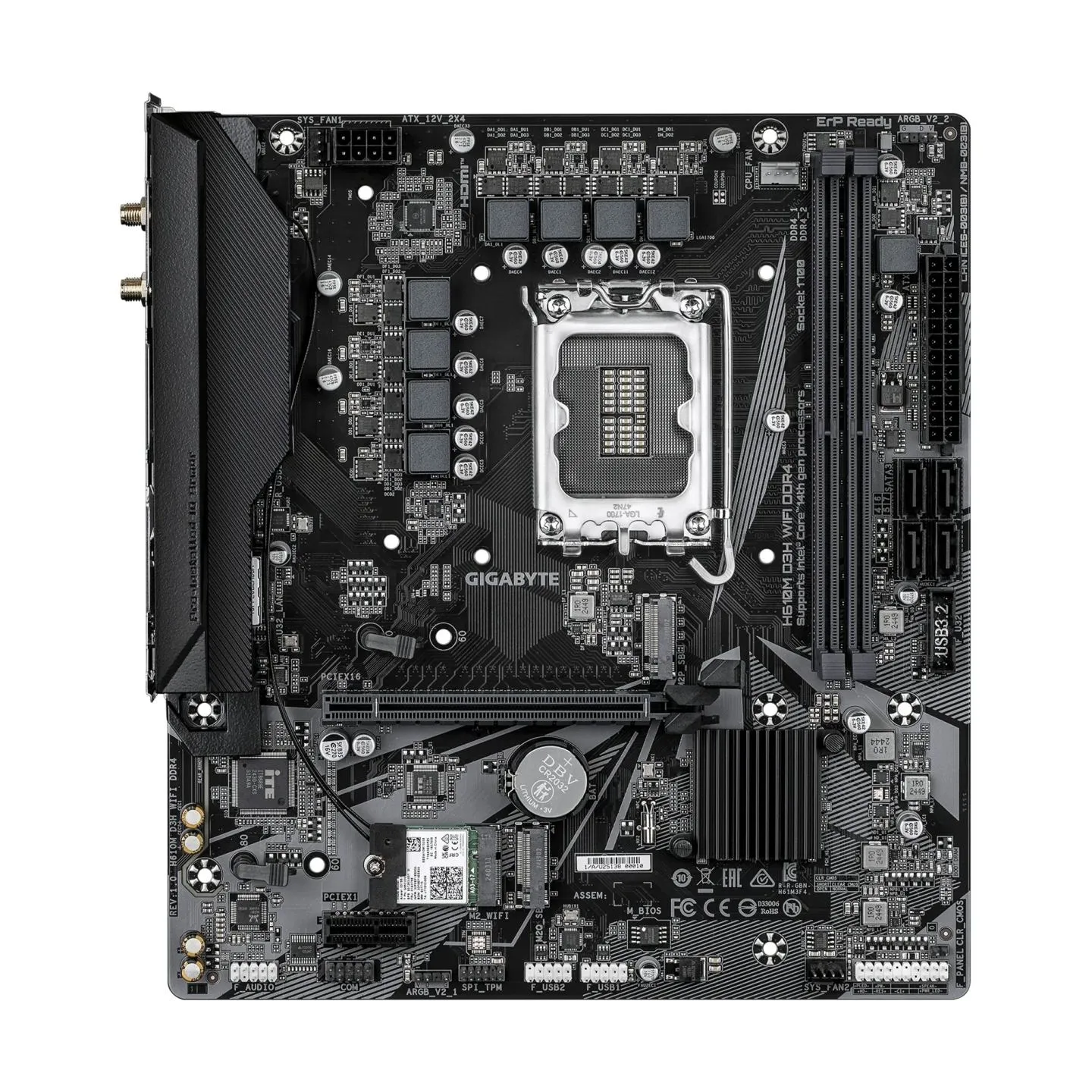 Gigabyte H610M D3H WIFI DDR4