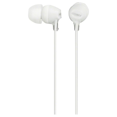 Sony | EX series | MDR-EX15LP | In-ear | White