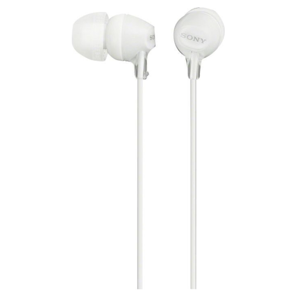 Sony | EX series | MDR-EX15LP | In-ear | White