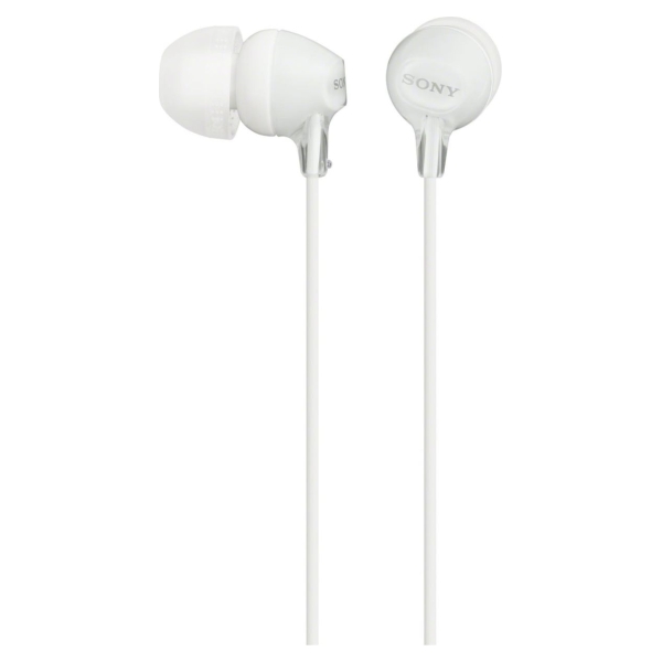 Sony | EX series | MDR-EX15LP | In-ear | White