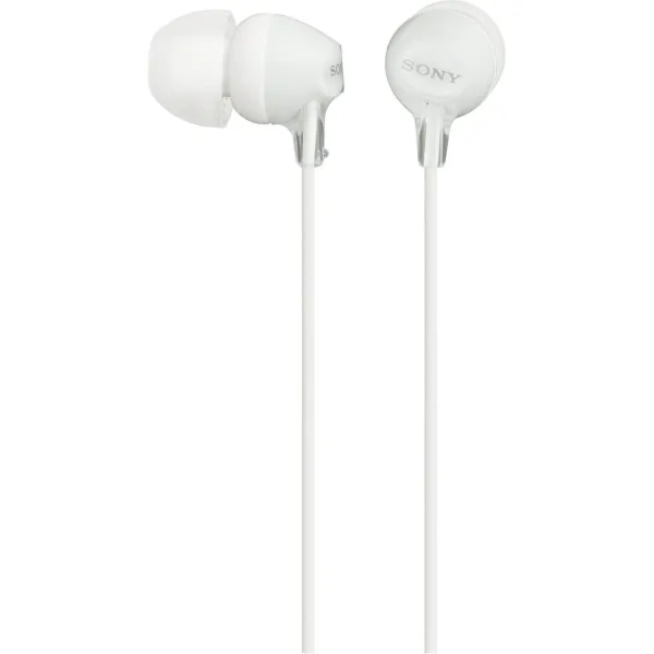 Sony | EX series | MDR-EX15LP | In-ear | White