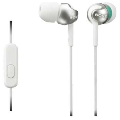 Sony In-ear Headphones EX series, White | Sony | MDR-EX110AP | In-ear | White