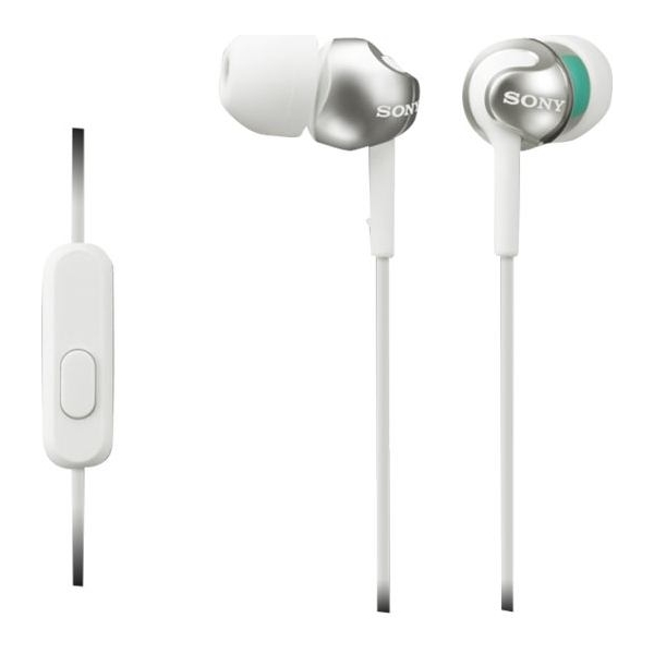 Sony In-ear Headphones EX series, White | Sony | MDR-EX110AP | In-ear | White