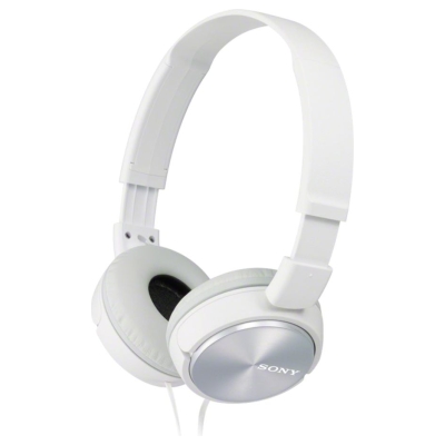 Sony | Foldable Headphones | MDR-ZX310 | Headband/On-Ear | White