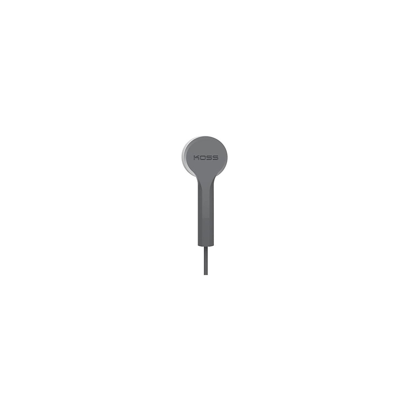 Koss | Headphones | KEB9iGRY | Wired | In-ear | Microphone | Gray