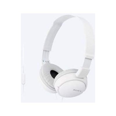 Sony | MDR-ZX110APW.CE7 | Wired | On-Ear | Microphone | White