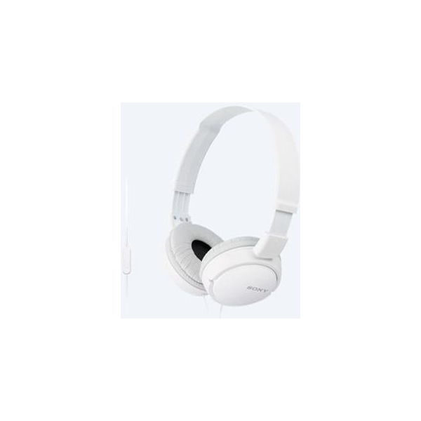 Sony | MDR-ZX110APW.CE7 | Wired | On-Ear | Microphone | White