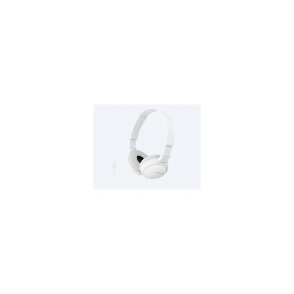 Sony | MDR-ZX110APW.CE7 | Wired | On-Ear | Microphone | White
