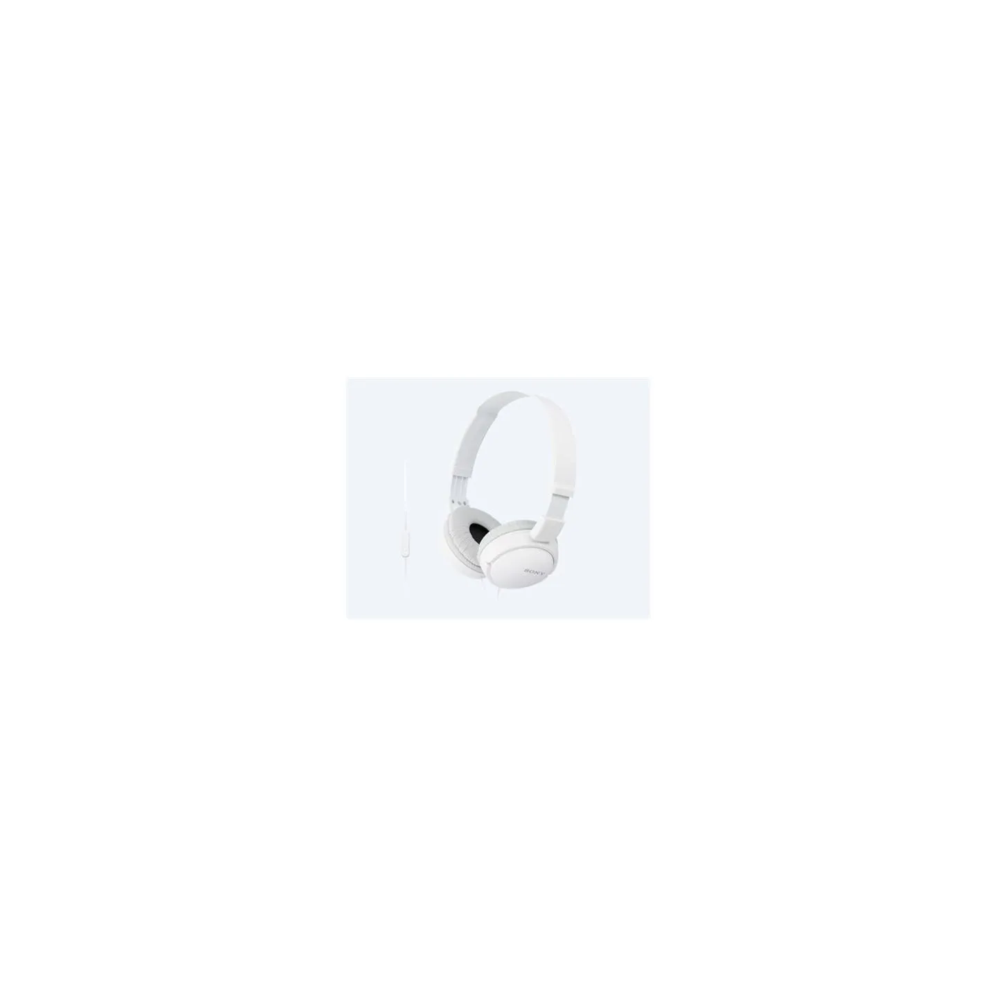 Sony | MDR-ZX110APW.CE7 | Wired | On-Ear | Microphone | White