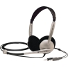 Koss | Headphones | CS100 | Wired | On-Ear | Microphone | Black/Gold