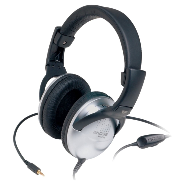 Koss | Headphones | UR29 | Wired | On-Ear | Black/Silver | Noise canceling