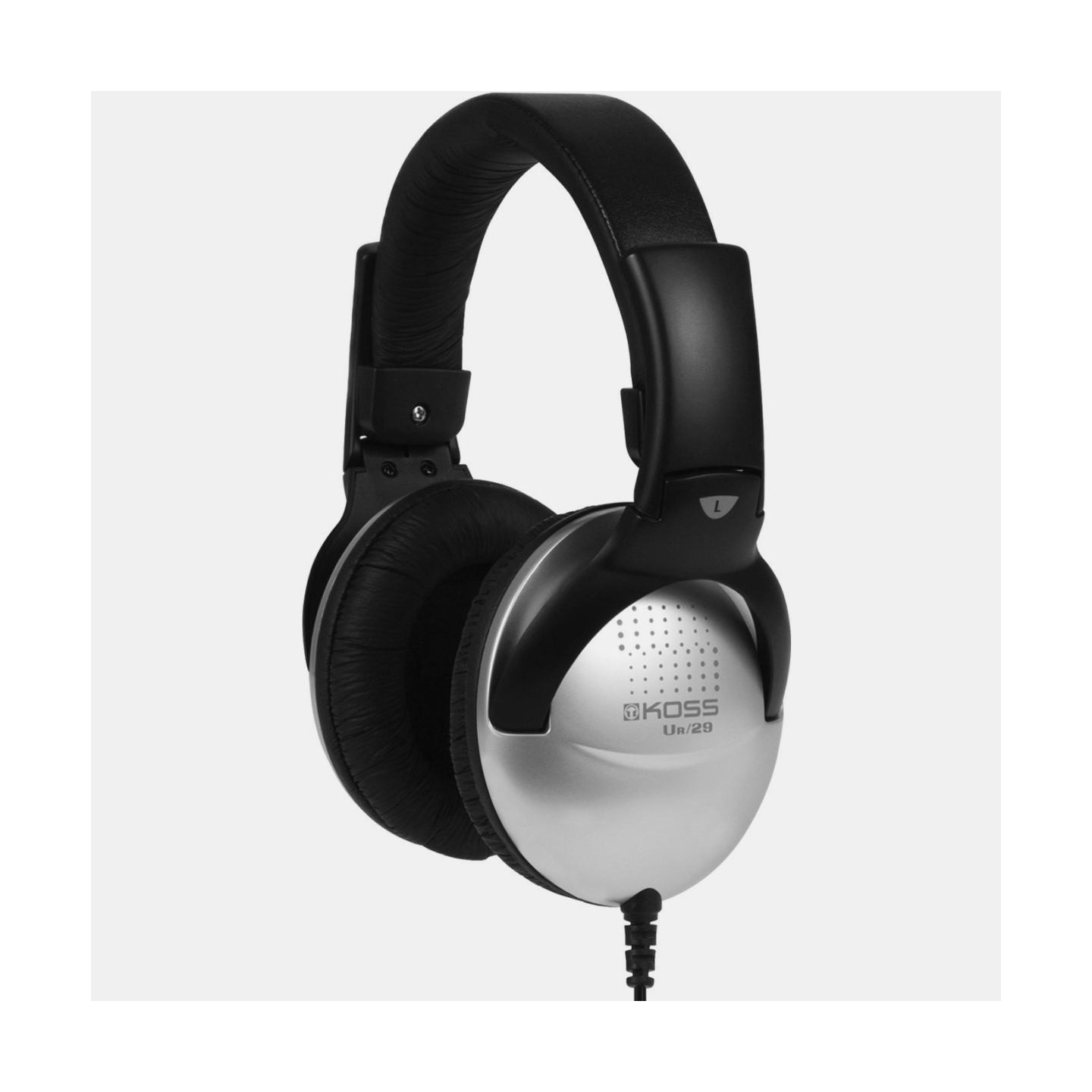 Koss | Headphones | UR29 | Wired | On-Ear | Black/Silver | Noise canceling