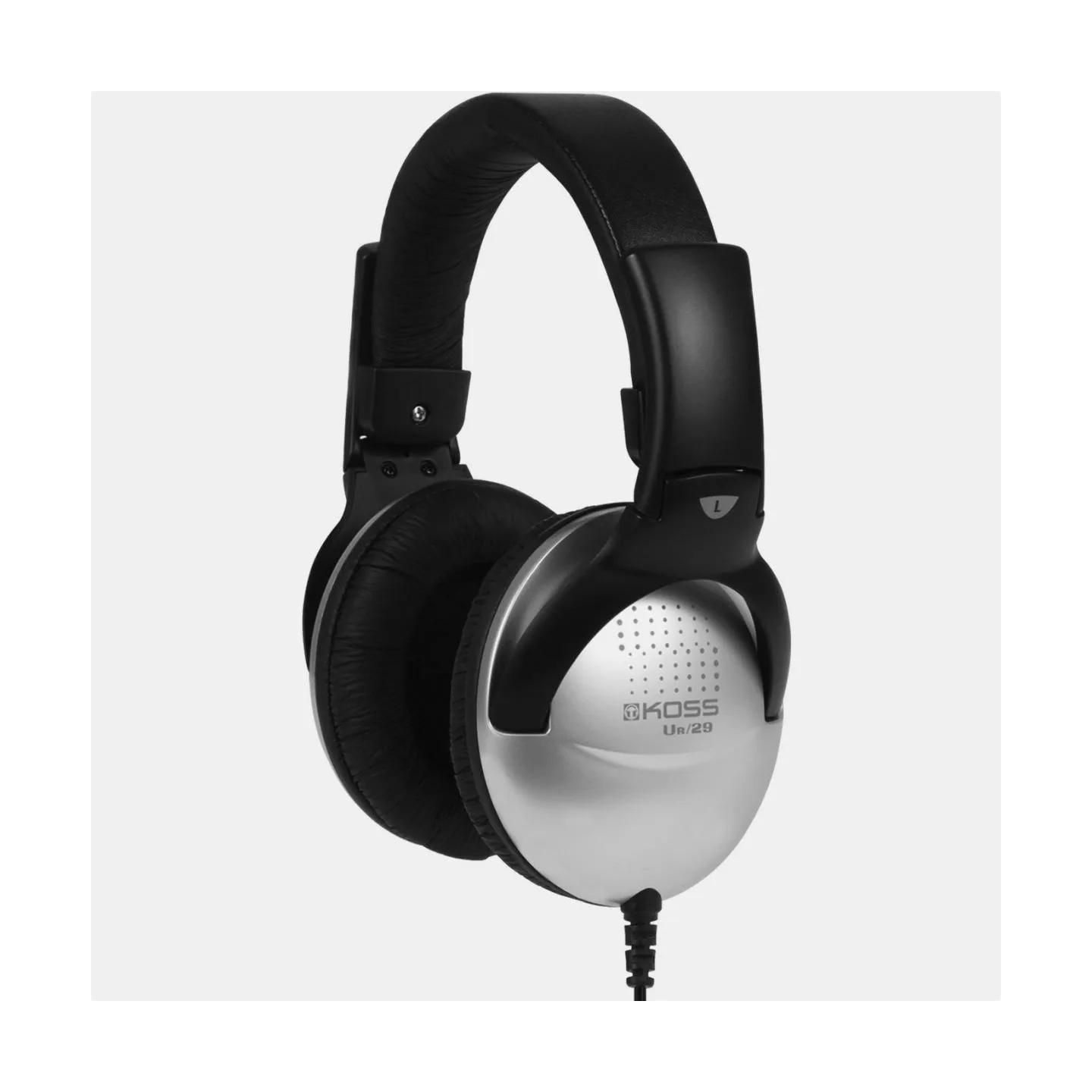 Koss | Headphones | UR29 | Wired | On-Ear | Black/Silver | Noise canceling