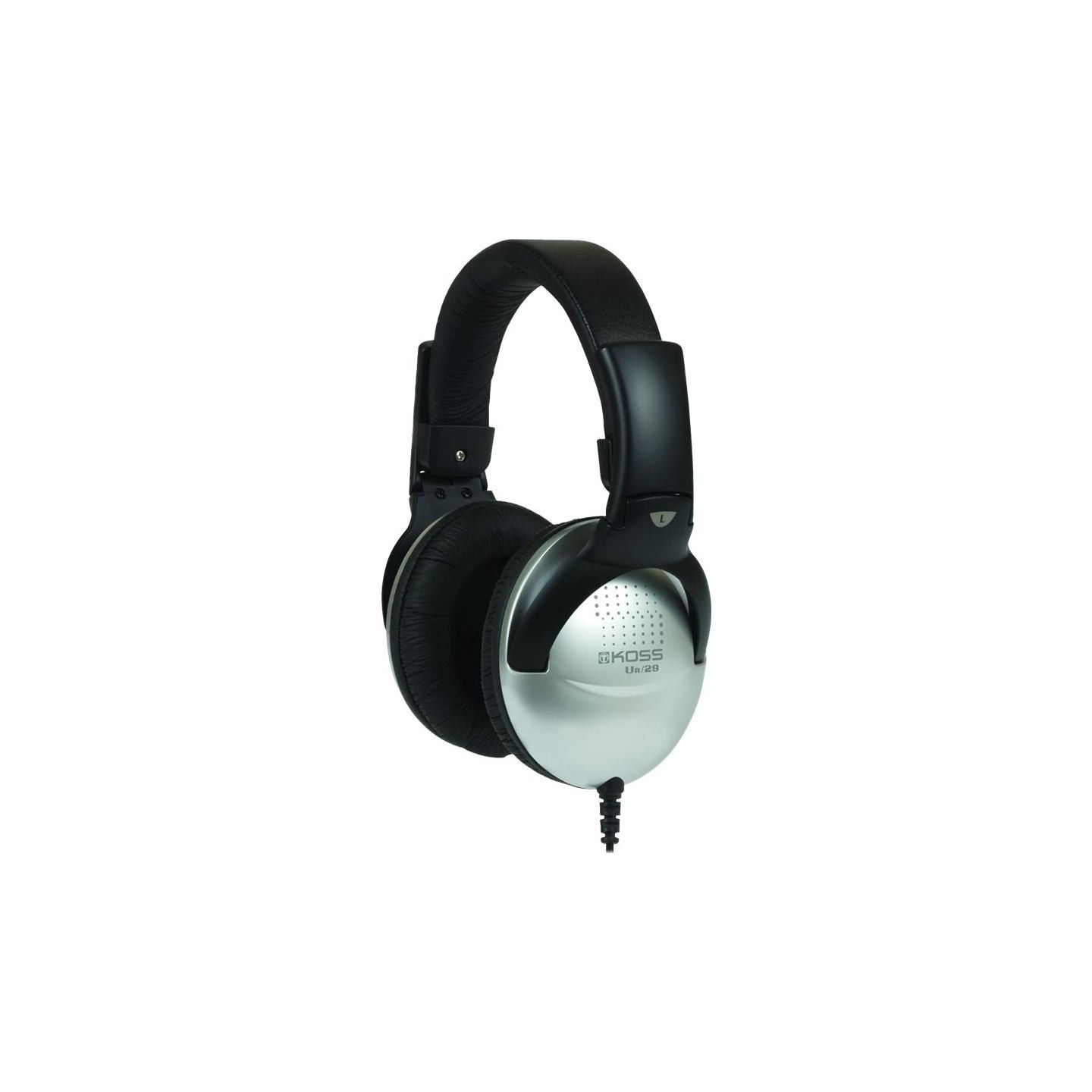 Koss | Headphones | UR29 | Wired | On-Ear | Black/Silver | Noise canceling