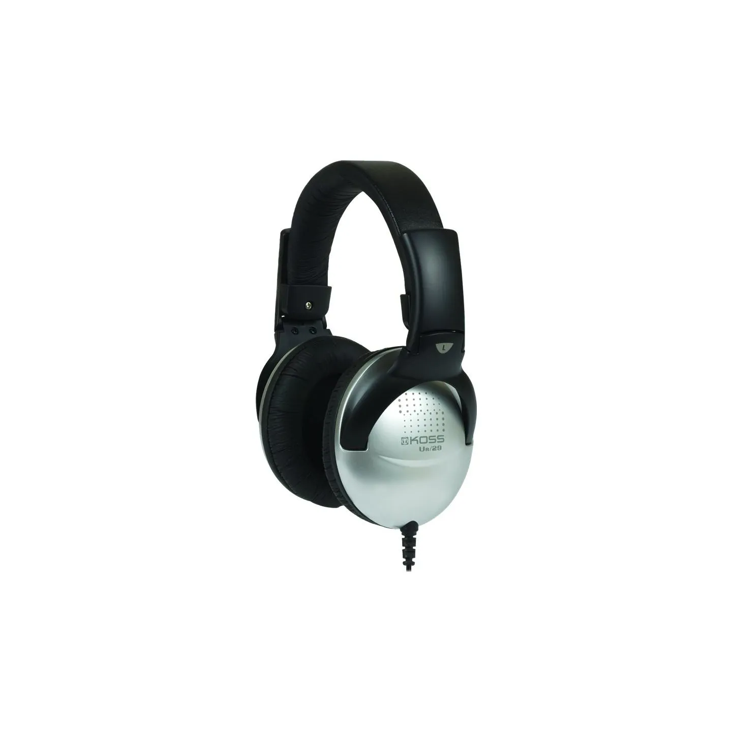Koss | Headphones | UR29 | Wired | On-Ear | Black/Silver | Noise canceling