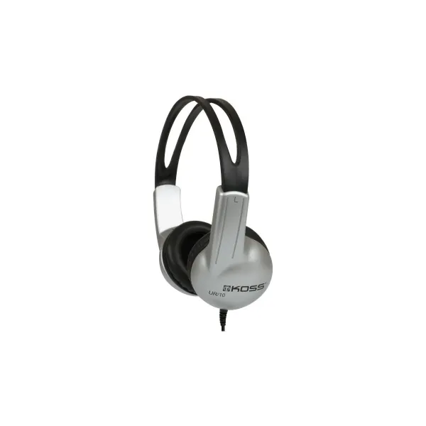 Koss | Headphones | UR10 | Wired | On-Ear | Silver/Black