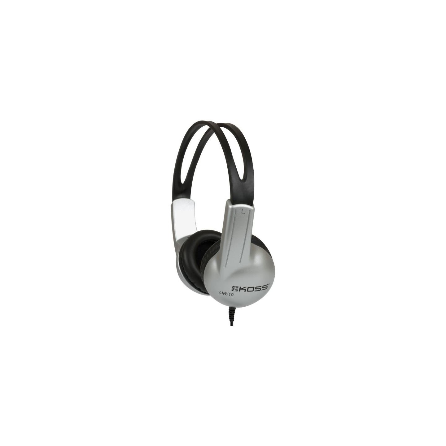 Koss | Headphones | UR10 | Wired | On-Ear | Silver/Black
