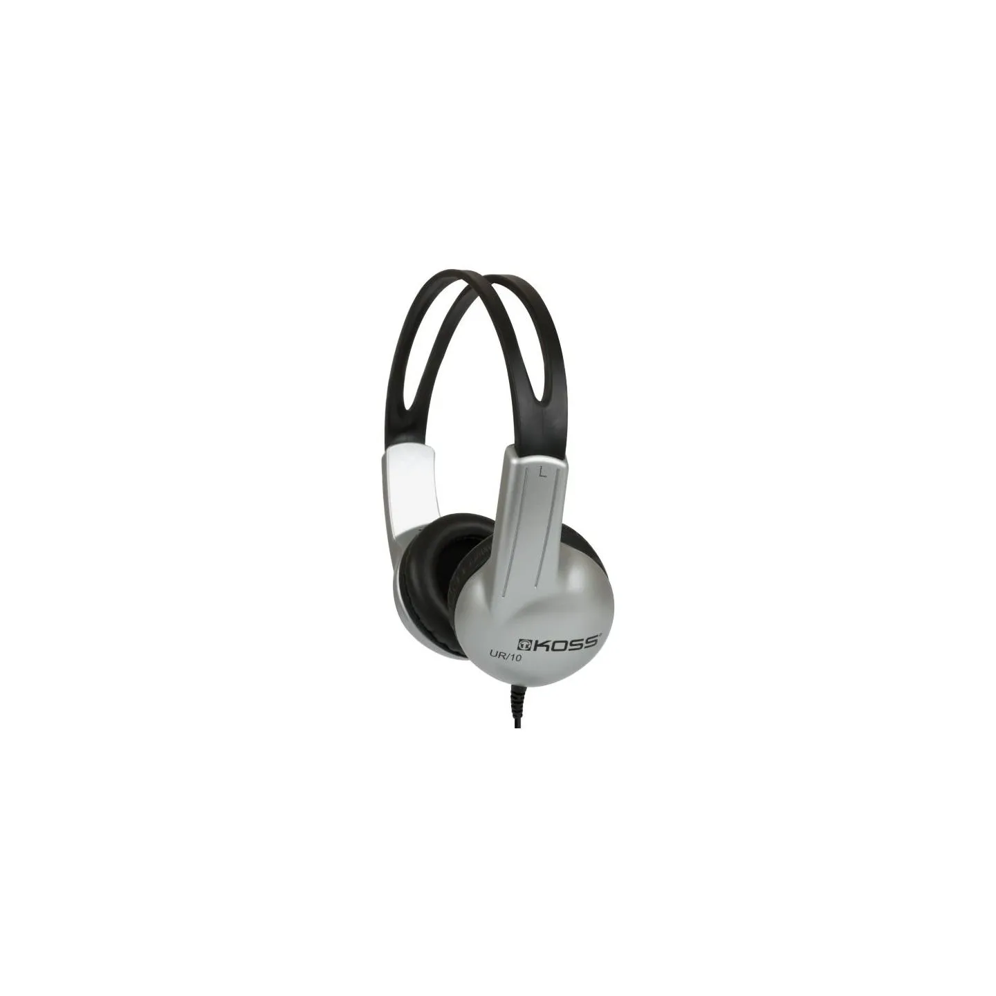 Koss | Headphones | UR10 | Wired | On-Ear | Silver/Black