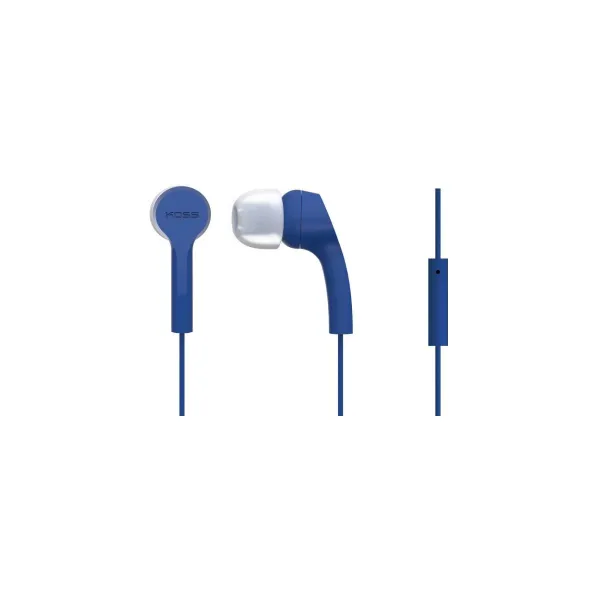 Koss | Headphones | KEB9iB | Wired | In-ear | Microphone | Blue