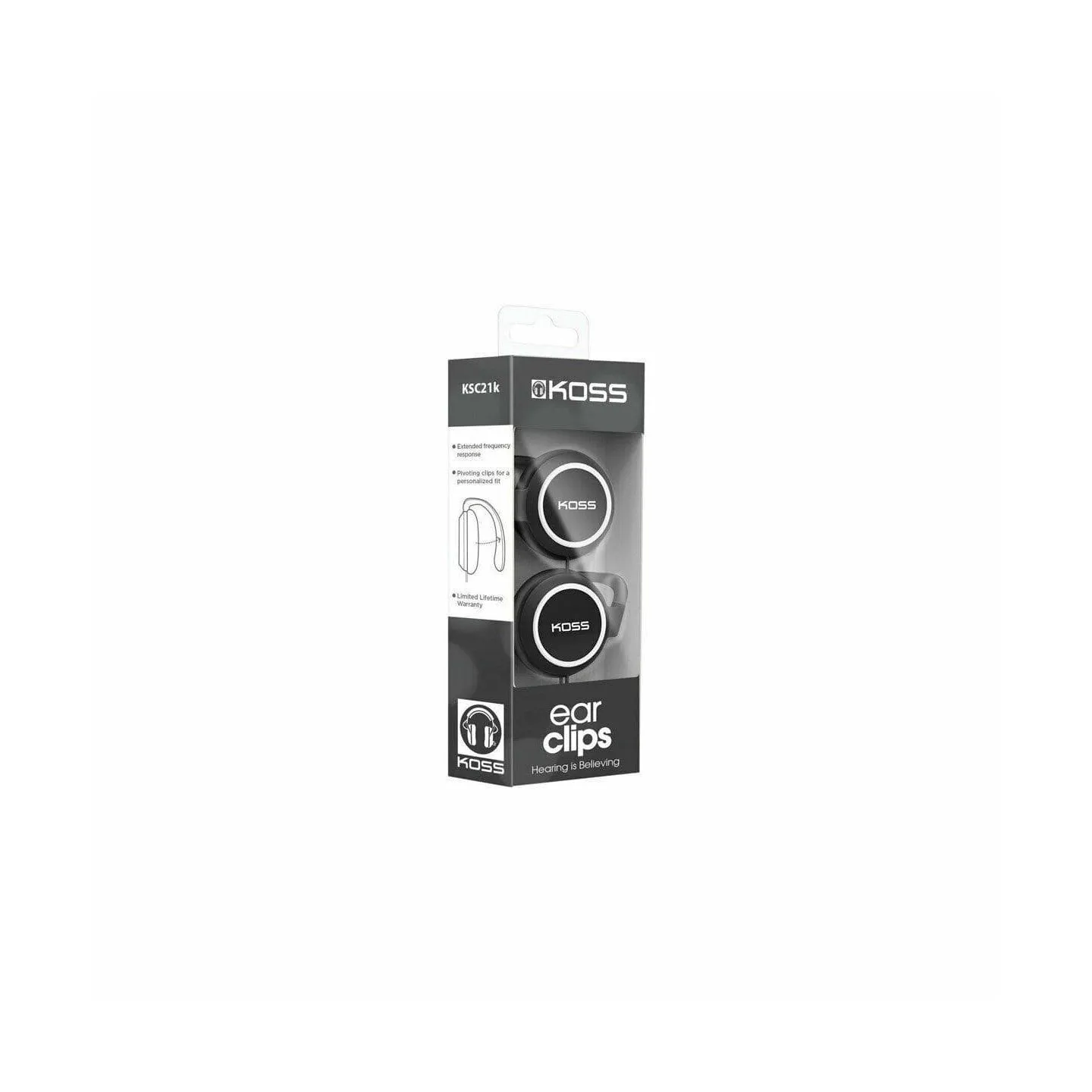 Koss | Headphones | KSC21k | Wired | In-ear | Black