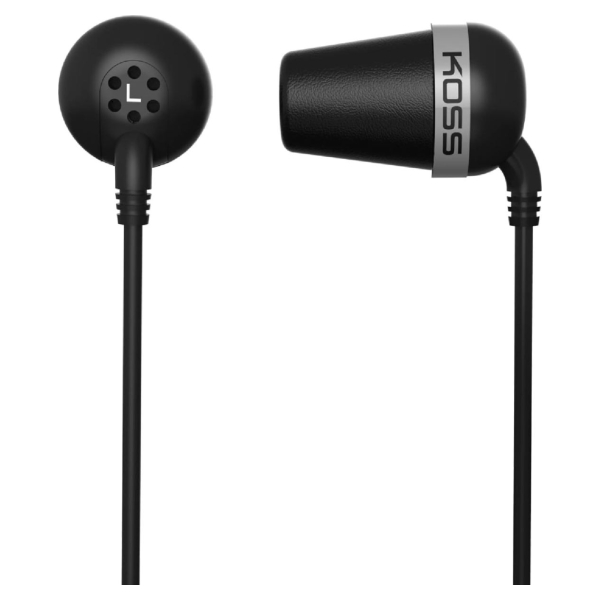 Koss | Headphones | The Plug | Wired | In-ear | Black | Noise canceling