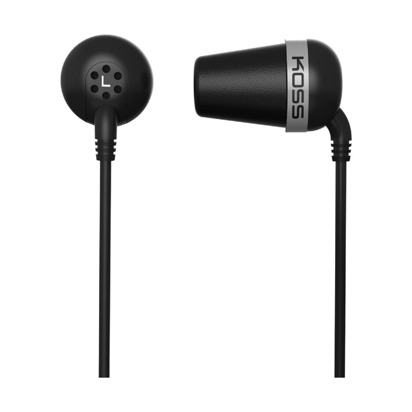 Koss | Headphones | The Plug | Wired | In-ear | Black | Noise canceling