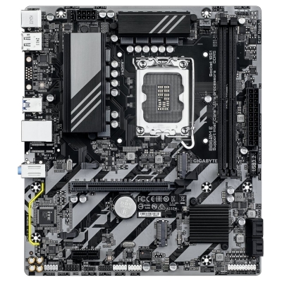 Gigabyte B860M E | Processor family Intel | Processor socket LGA1851 | DDR5 | Supported hard disk drive interfaces SATA, M.2 | N