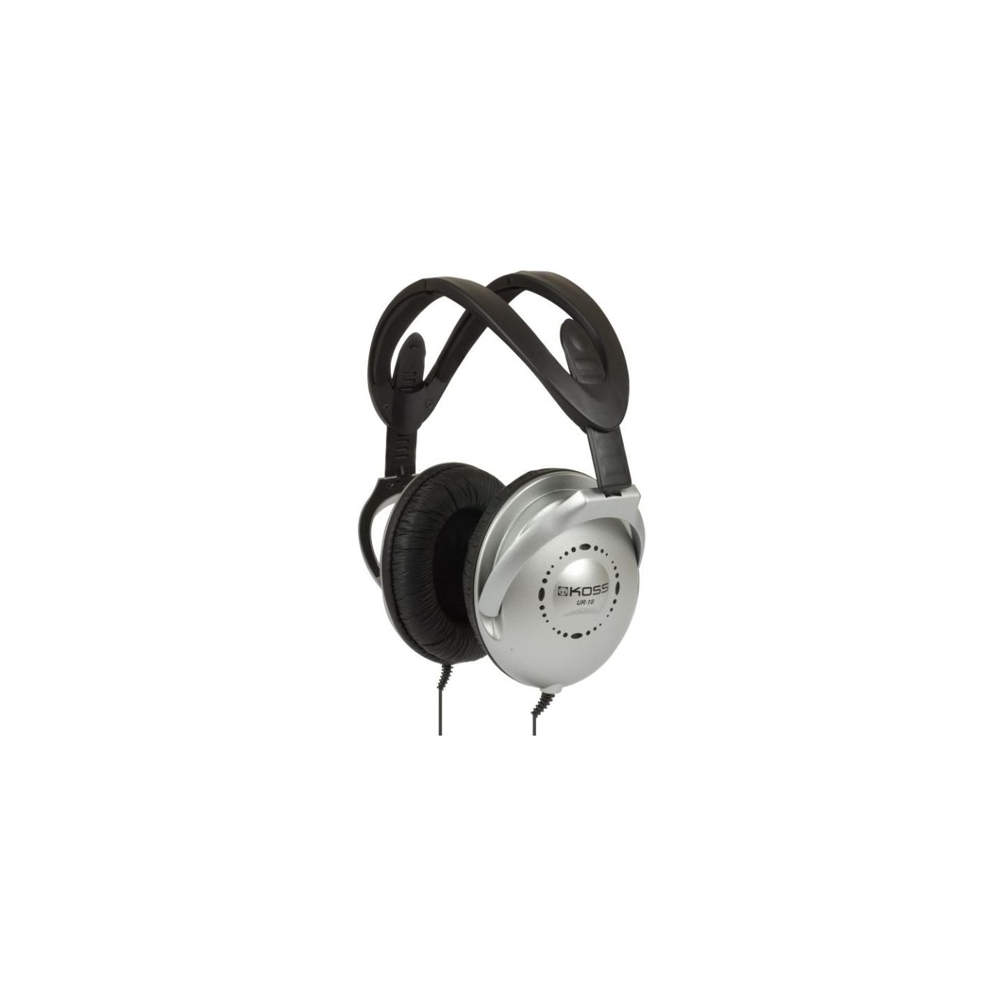 Koss | Headphones | UR18 | Wired | On-Ear | Silver | Noise canceling