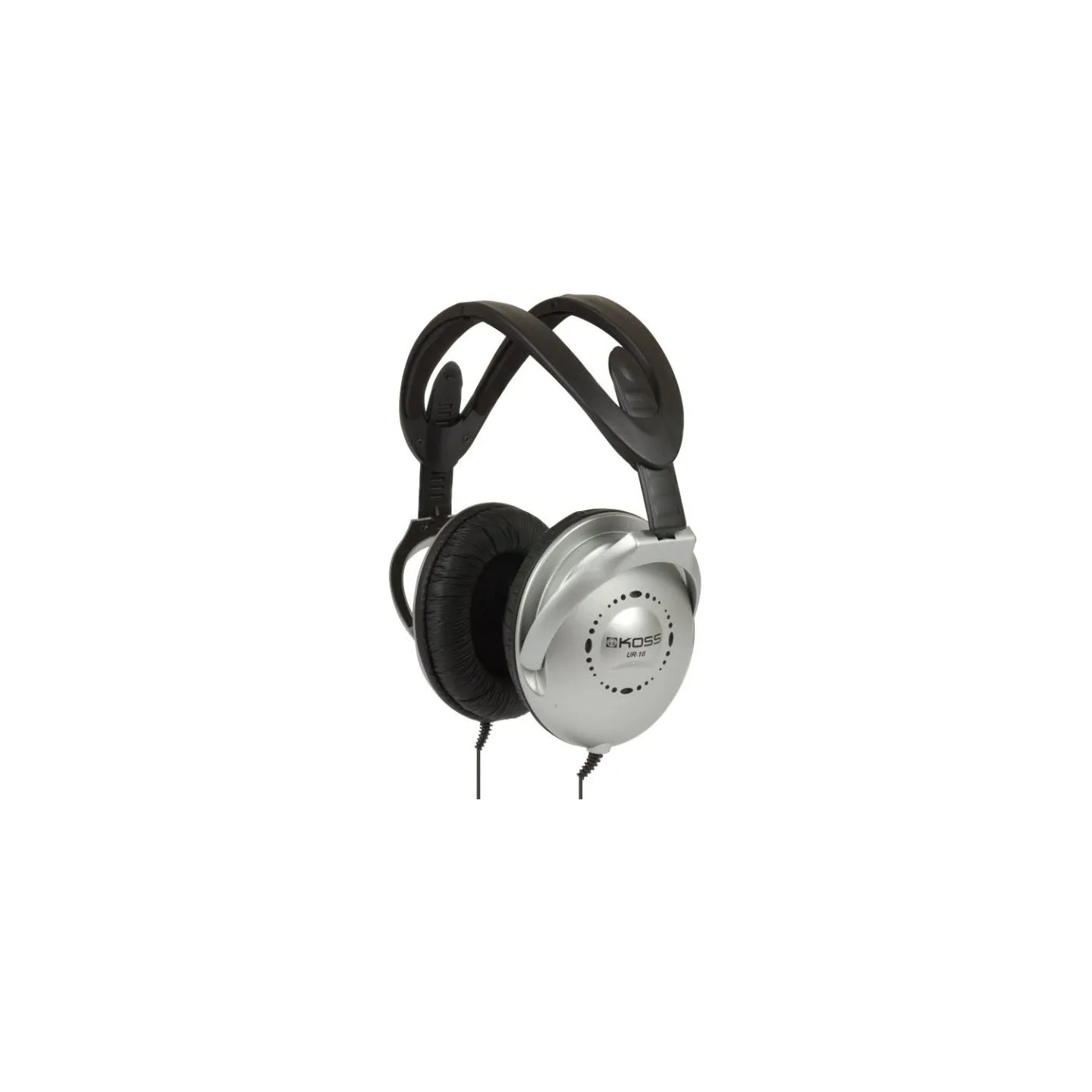 Koss | Headphones | UR18 | Wired | On-Ear | Silver | Noise canceling