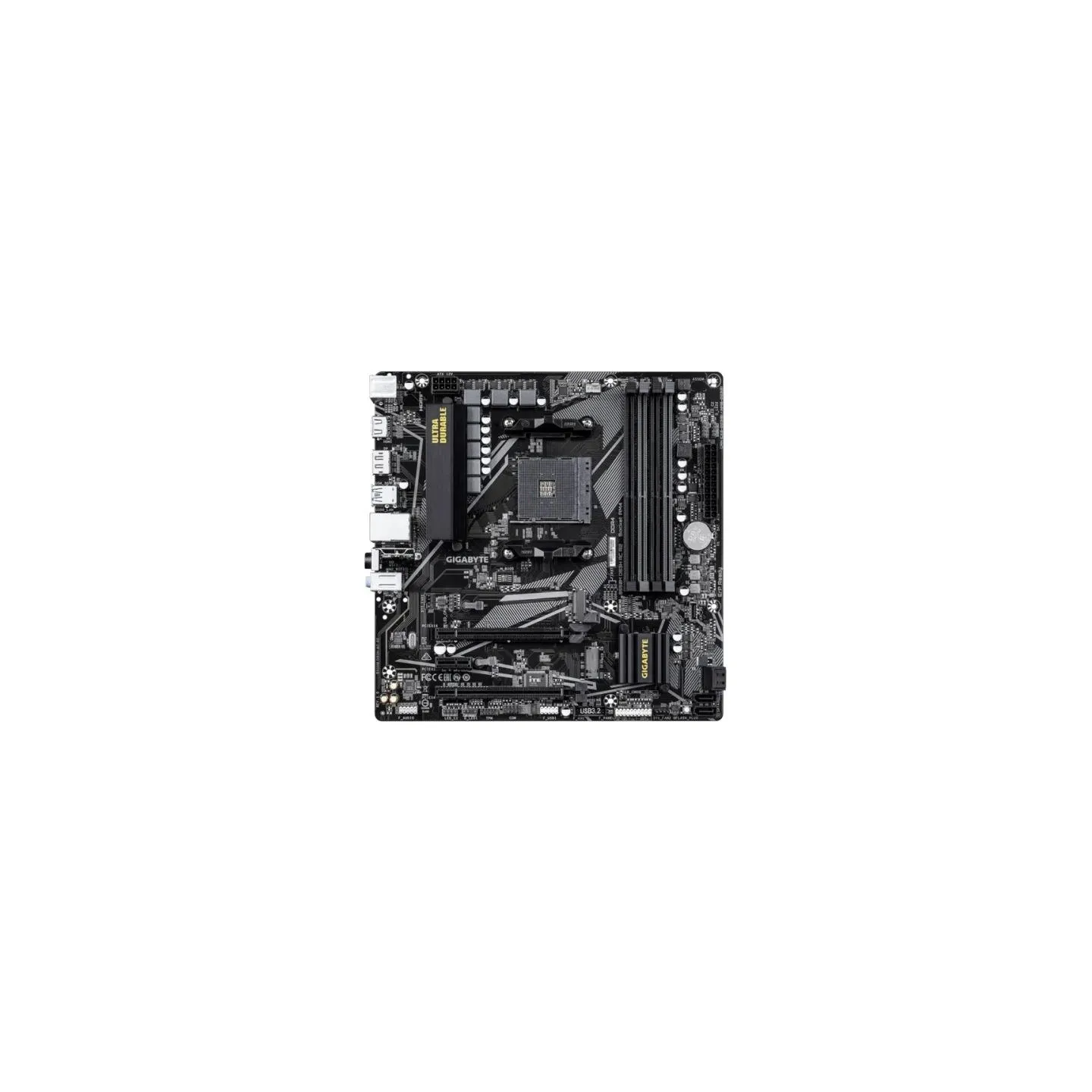 Gigabyte B550M DS3H AC R2 | Processor family AMD | Processor socket AM4 | DDR4 DIMM | Supported hard disk drive interfaces SATA,